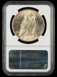 1927 D $1 Henkel Collection NGC MS63