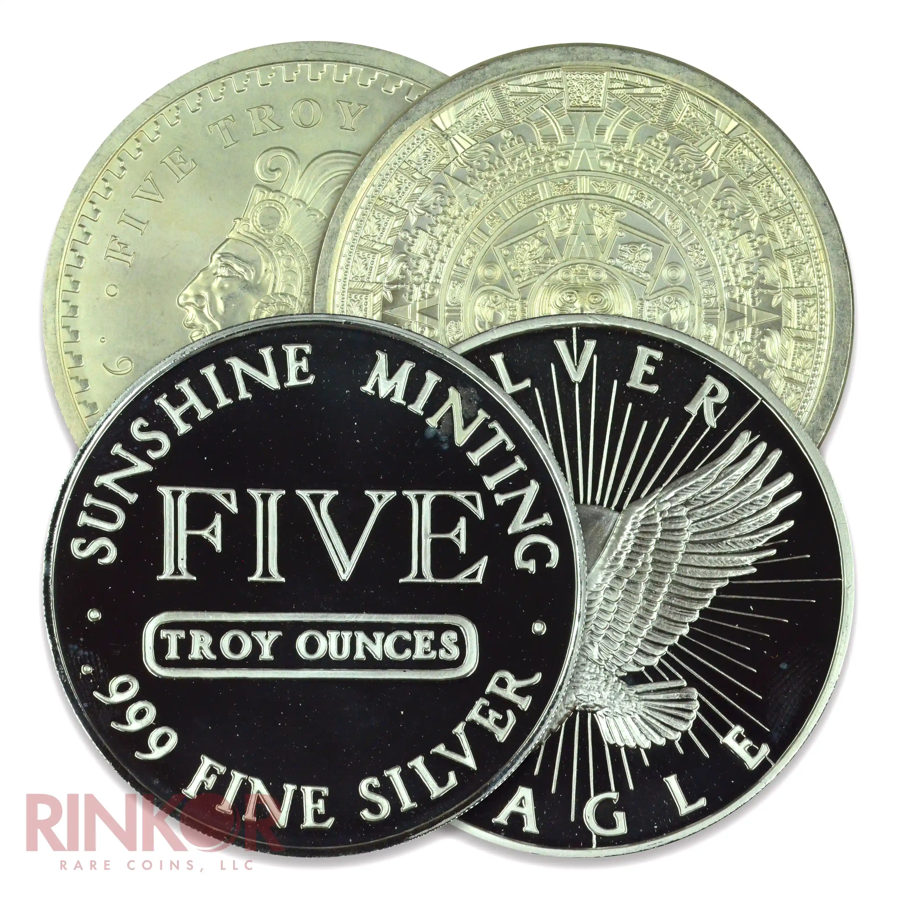 5oz Silver Round (Assorted Brands & Designs)