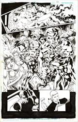 Justice League: Generation Lost #20 Page 6 Artist:  Joe Bennett (Penciller) ,  Jack Jadson (Inker) ,  Ruy Jose (Inker) Media Type: Pen and Ink Art Type: Interior Page 