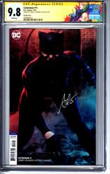 Catwoman v2018 #11 CGC 9.8 Signature Series Signed by Stanley Artgerm Lau (Variant Cover) 