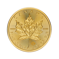 2025 1 OZ CANADIAN GOLD MAPLE LEAF 