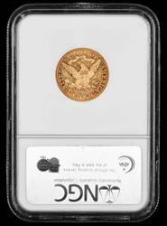 1893 CC $5 Gold NGC AU-58 PL
