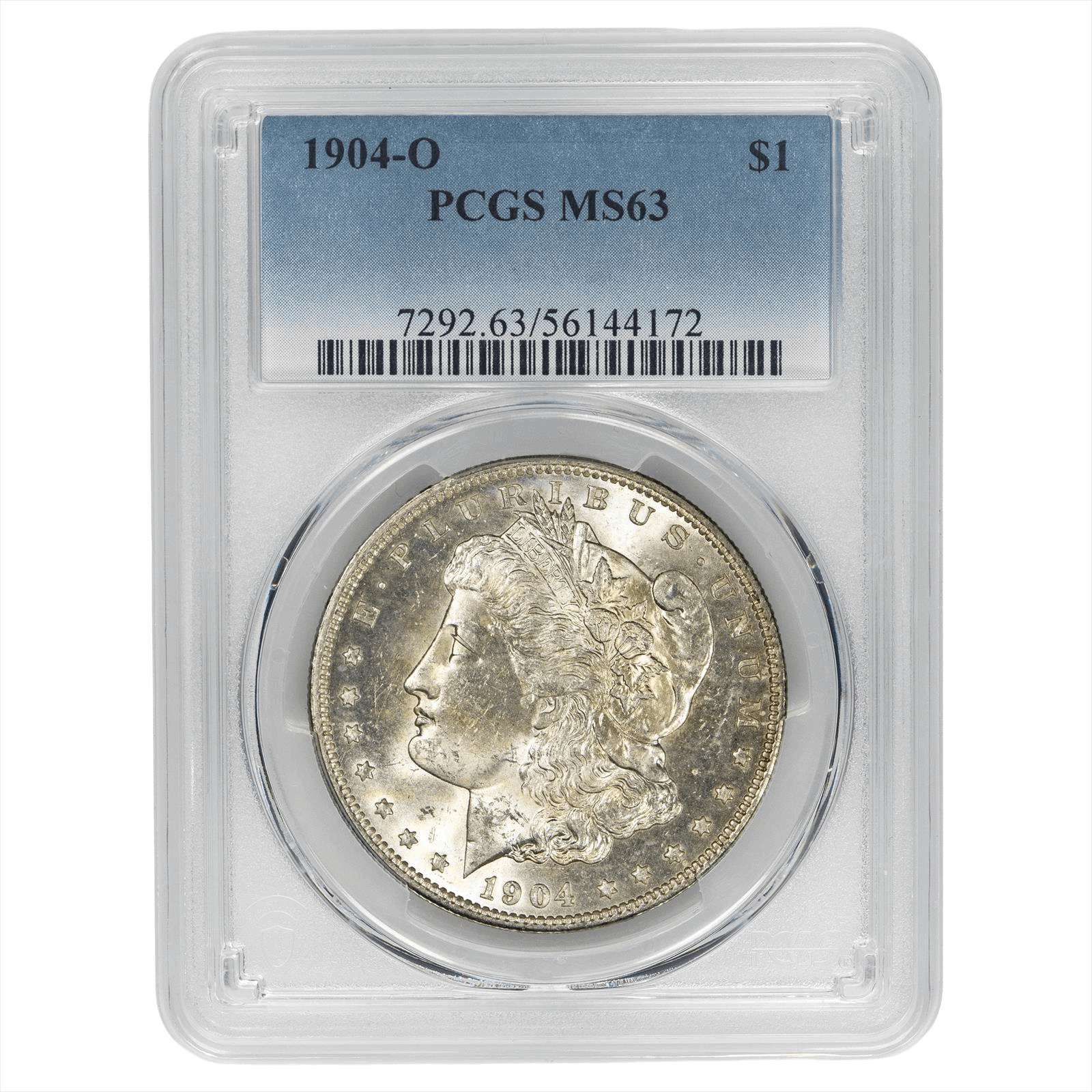 1904-O Morgan Silver Dollar $1 PCGS MS 63