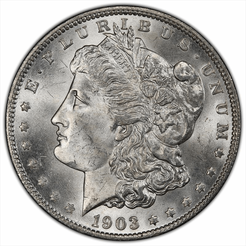 1903-O $1 PCGS CAC MS 64+