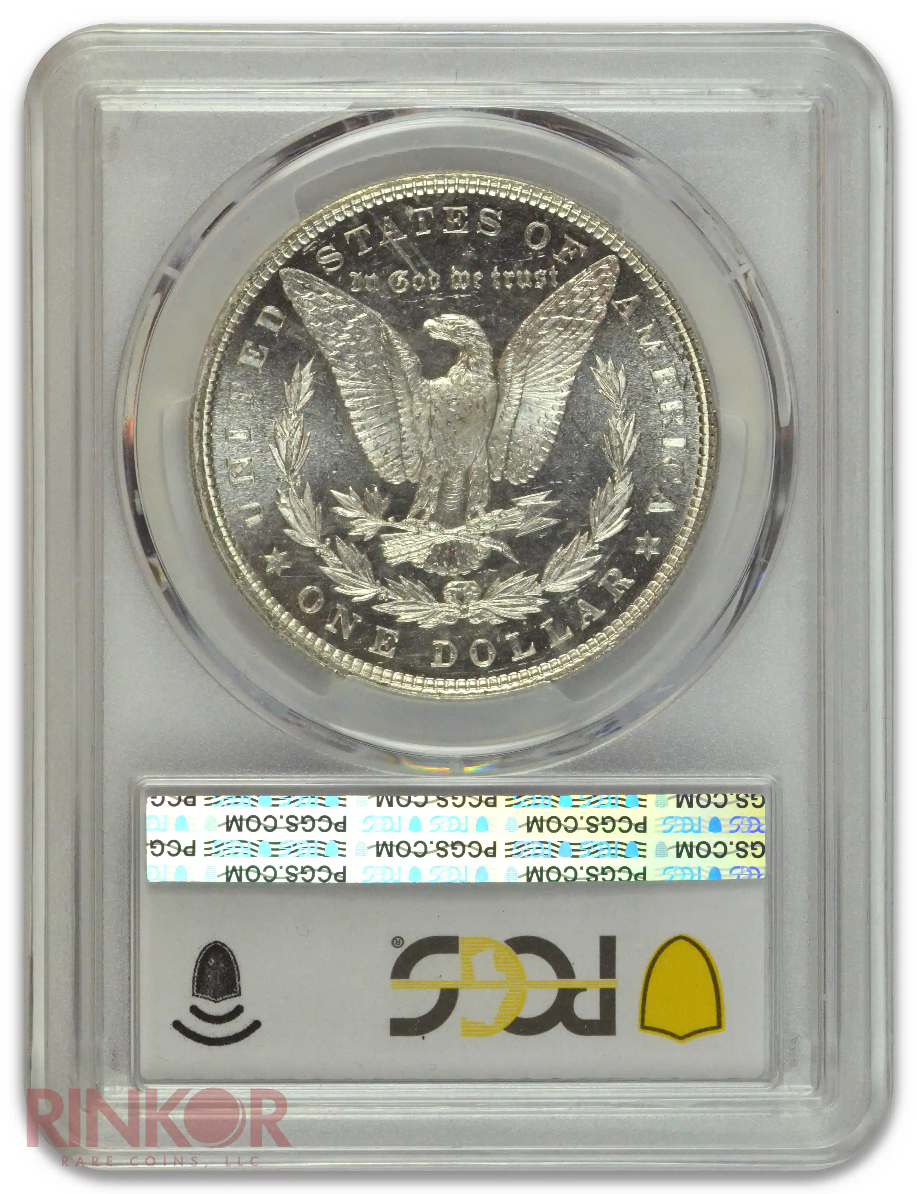 1878 7TF Reverse of 1879 $1 Morgan Dollar PCGS MS 63 DMPL