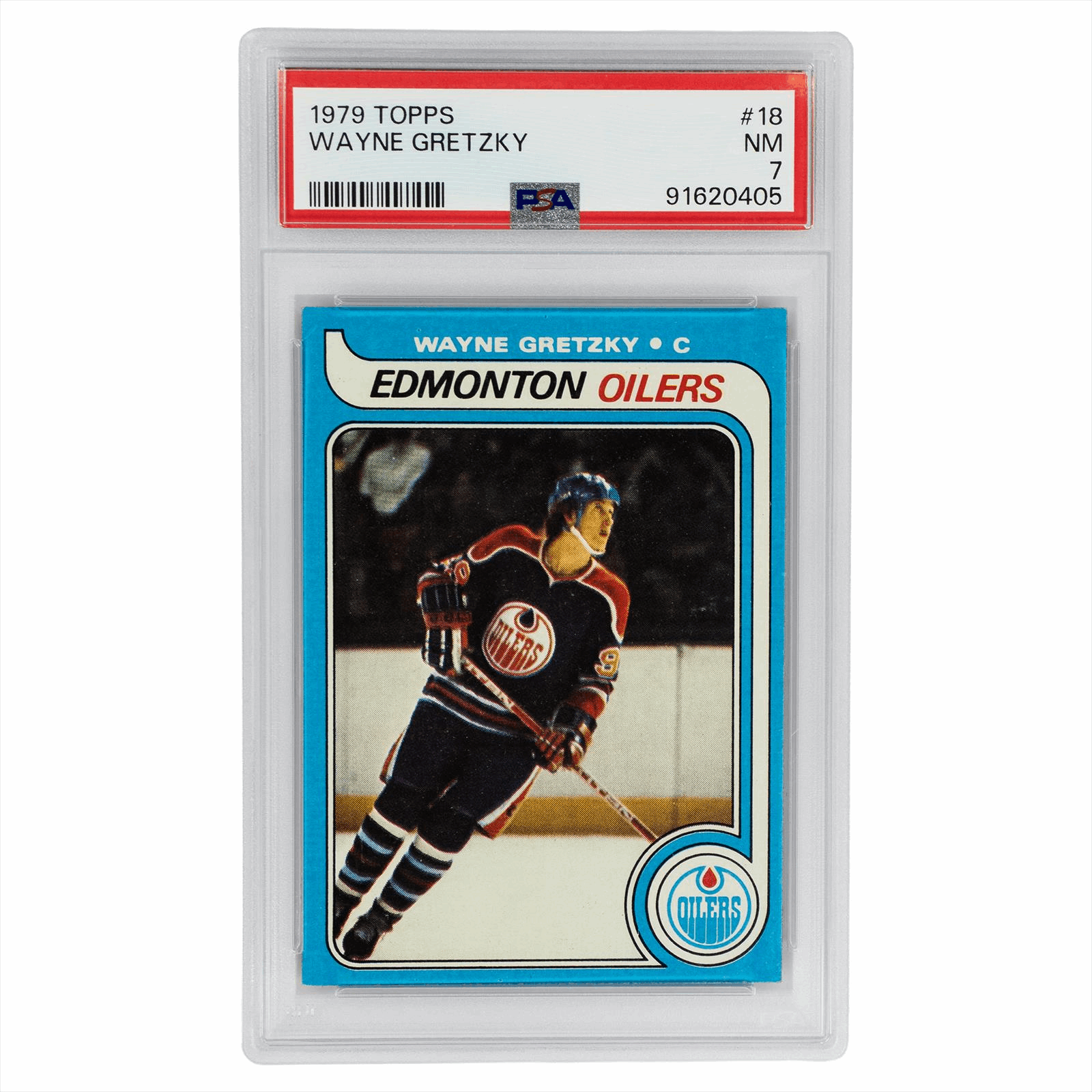 1979 Topps Wayne Gretzky #18 PSA NM 7