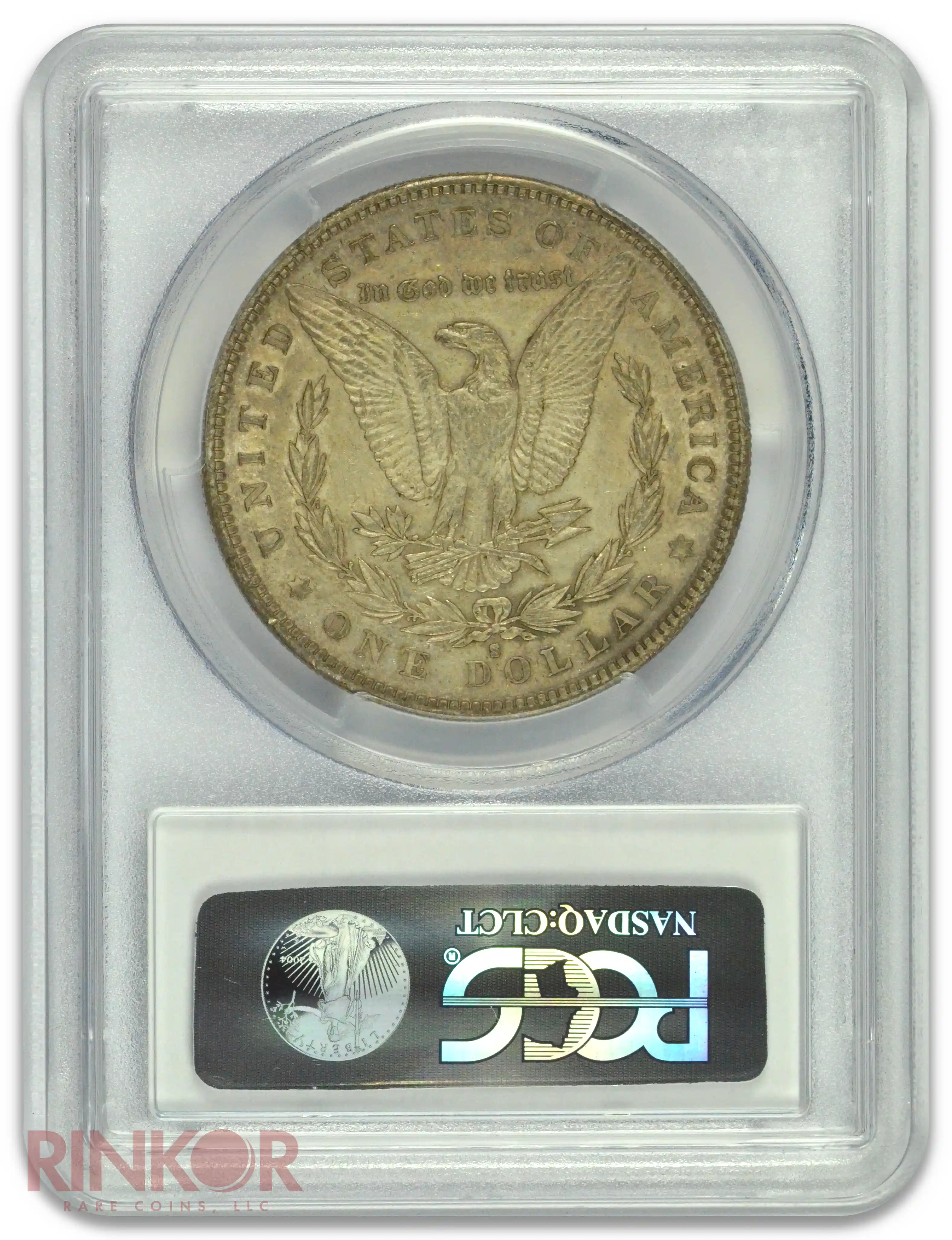1883-S $1 Morgan Dollar PCGS AU-50