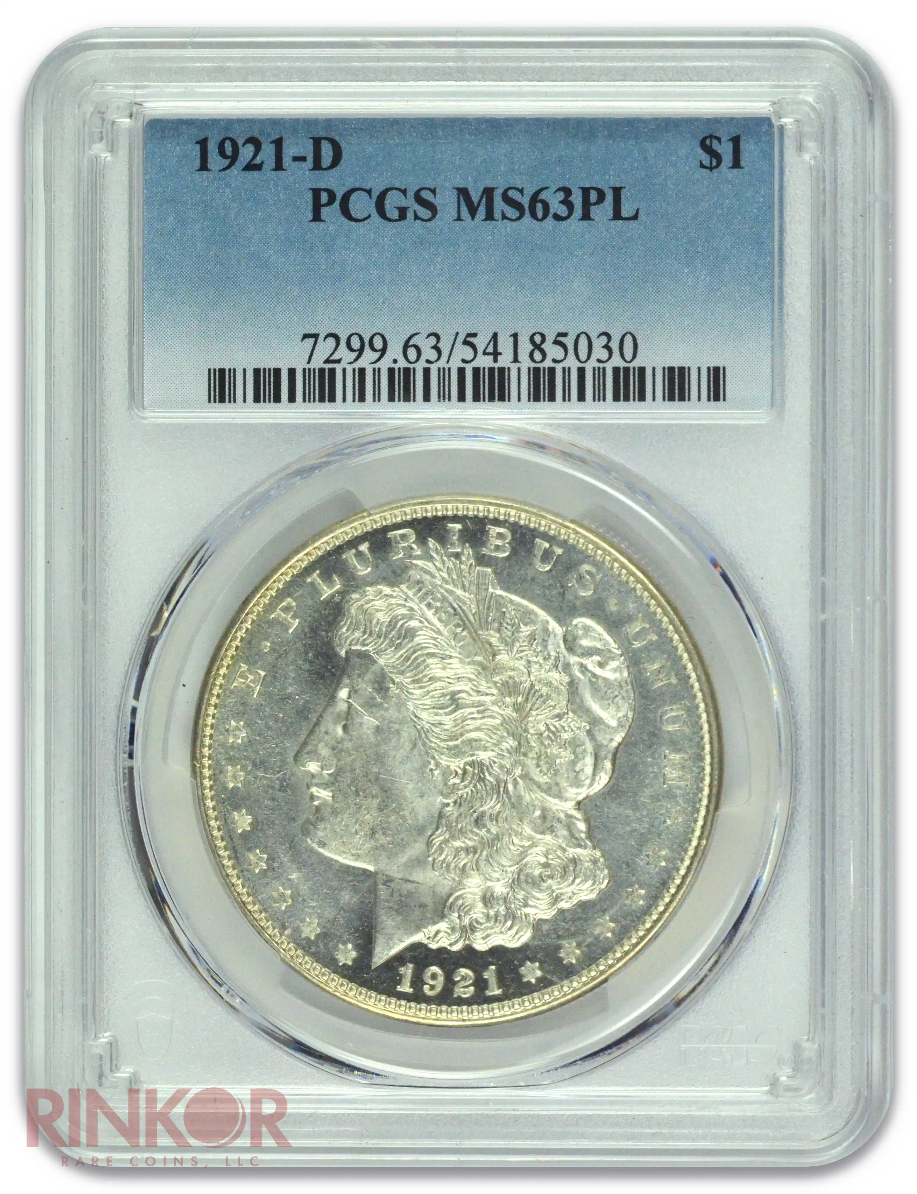 1921-D $1 Morgan Dollar PCGS