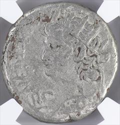 Egypt, Alexandria Nero AD 54-68 Tetradrachm NGC Ch F 