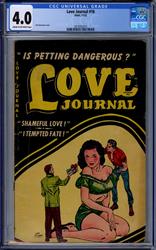 Love Journal #16 CGC 4.0 (Orbit, 1952) 