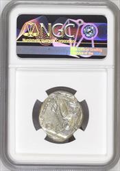 440-404 B.C. Athenian Owl Silver Tetradrachm NGC MS 