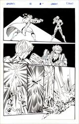 Wetworks #42 Page 17 Artist:  Ken Lashley (Penciller) ,  Richard Friend (Inker) Media Type: Pen and Ink Art Type: Interior Page 