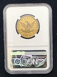 1844-O Liberty Head NGC AU50 
