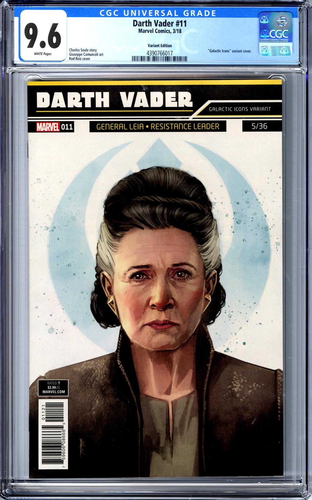 Darth Vader #11 CGC 9.6 Galactic Icon Edition 