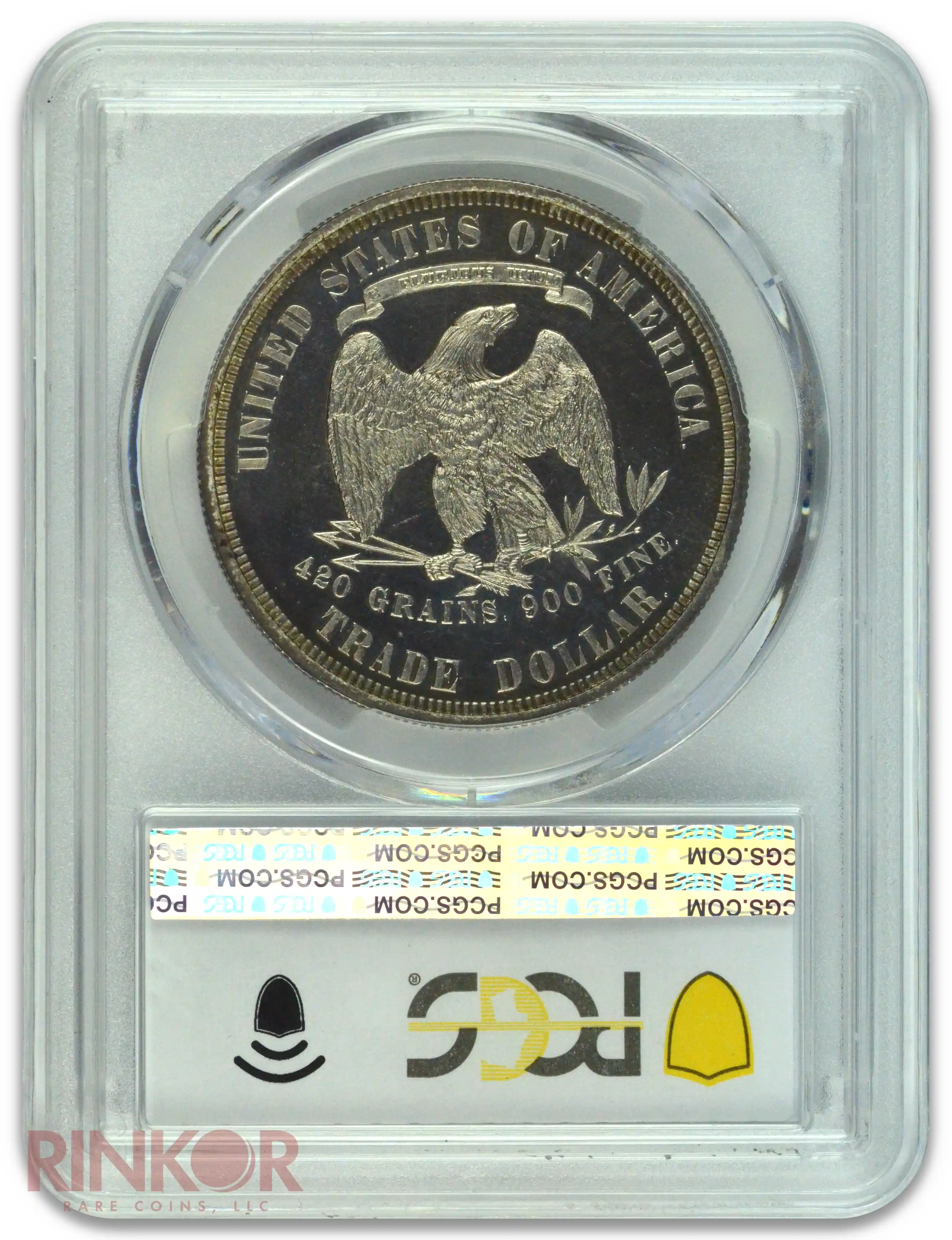 1878 $1 Trade Dollar PCGS PR 64 CAC