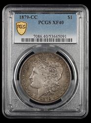 1879 CC $1 PCGS  XF40