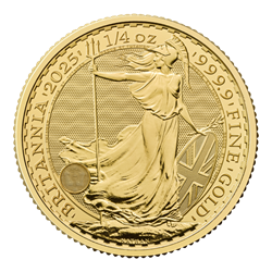 2025 1/4 OZ GREAT BRITAIN GOLD BRITANNIA 