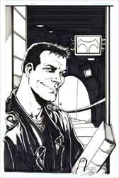 The Boys #9, Page 2 Artist:  Darick Robertson (All) Media Type: Pen and Ink Art Type: Interior Page 
