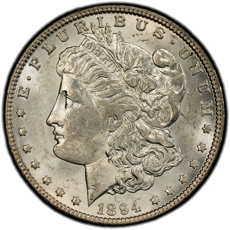 1894-O $1 PCGS AU-58 CAC