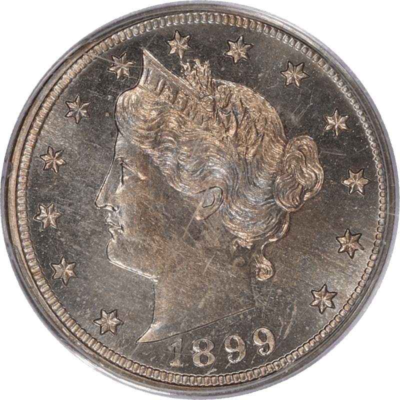 1899 Liberty Nickel 5c,  PCGS PR 65 - Nice Original Coin, OGH