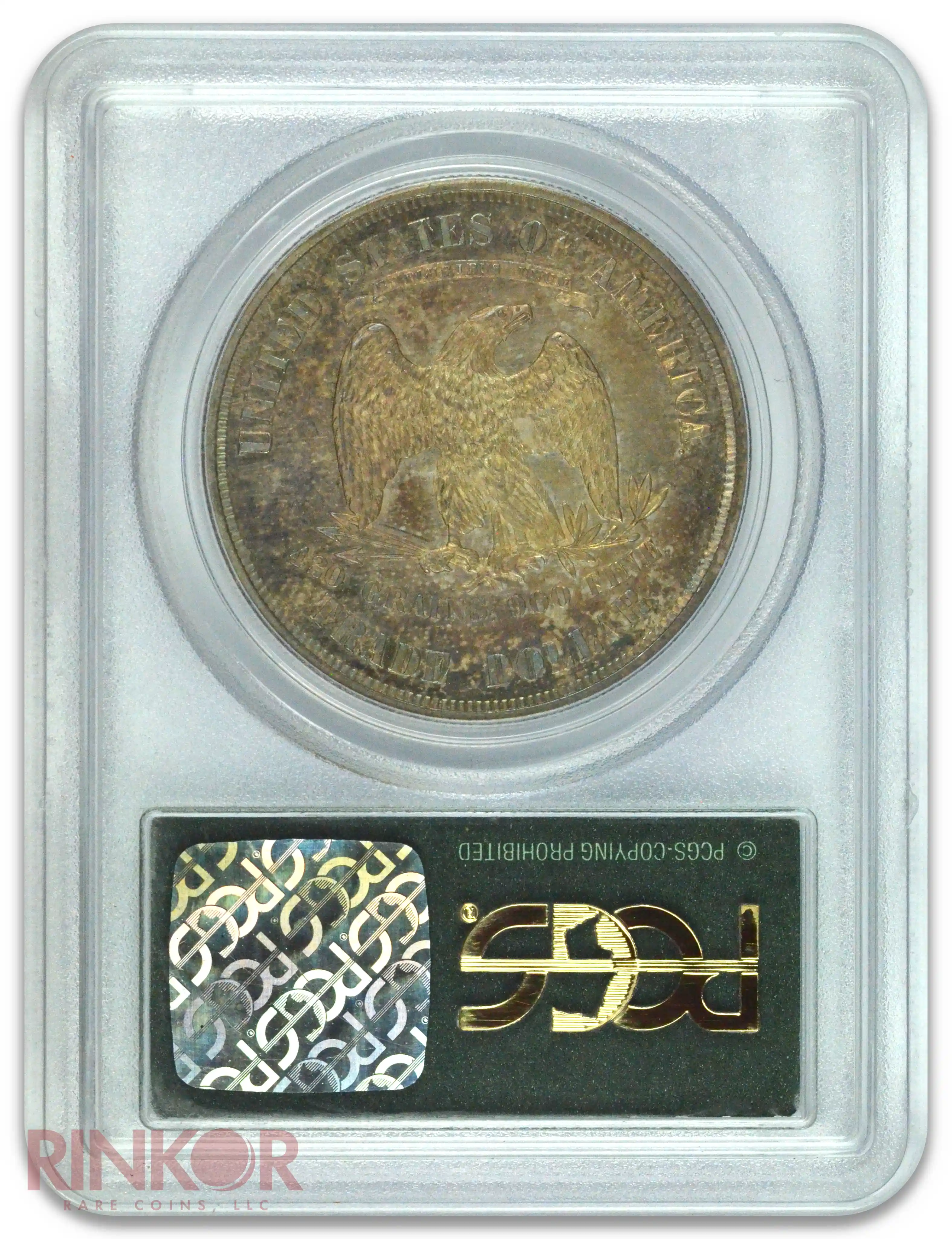 1874 $1 Trade Dollar PCGS PR 63