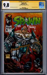 Spawn #6 CGC Signature Series 9.8 (Image, 1992) Signed by Todd McFarlane 