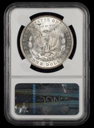 1887 O $1 NGC MS 64
