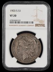 1903 S $1 NGC VF-20