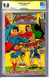 Adventure Comics #368 CGC 9.0 Signature Series Signed by Neal Adams 