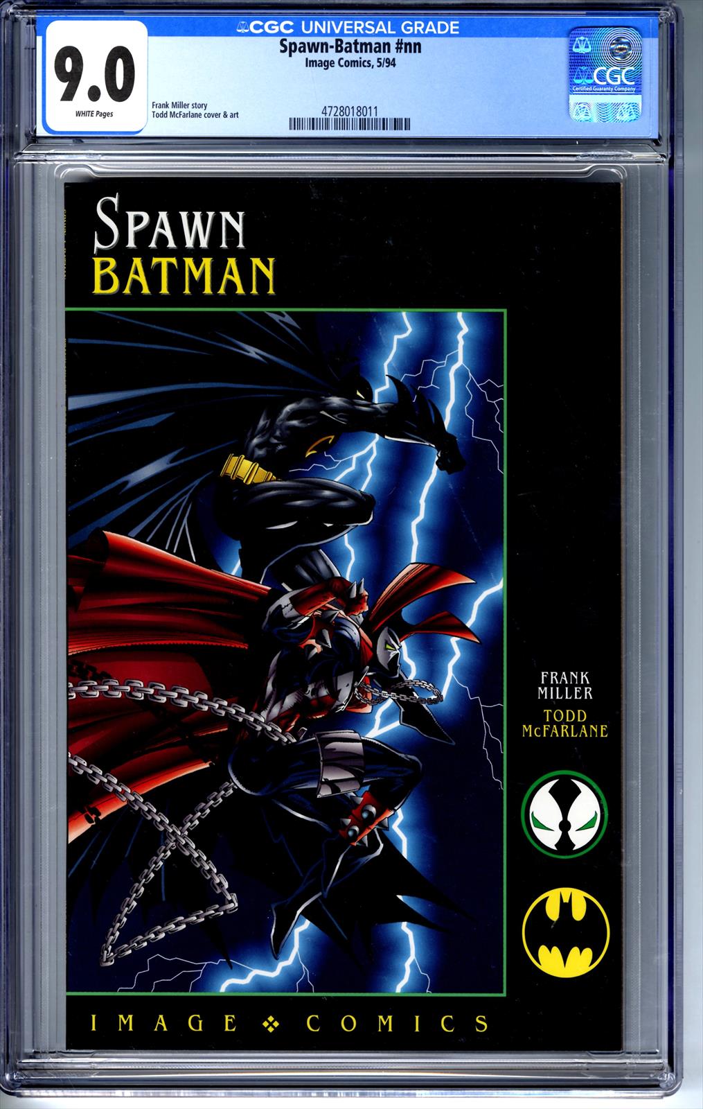 Spawn Batman nn Image Comics 5/94 CGC 9.0