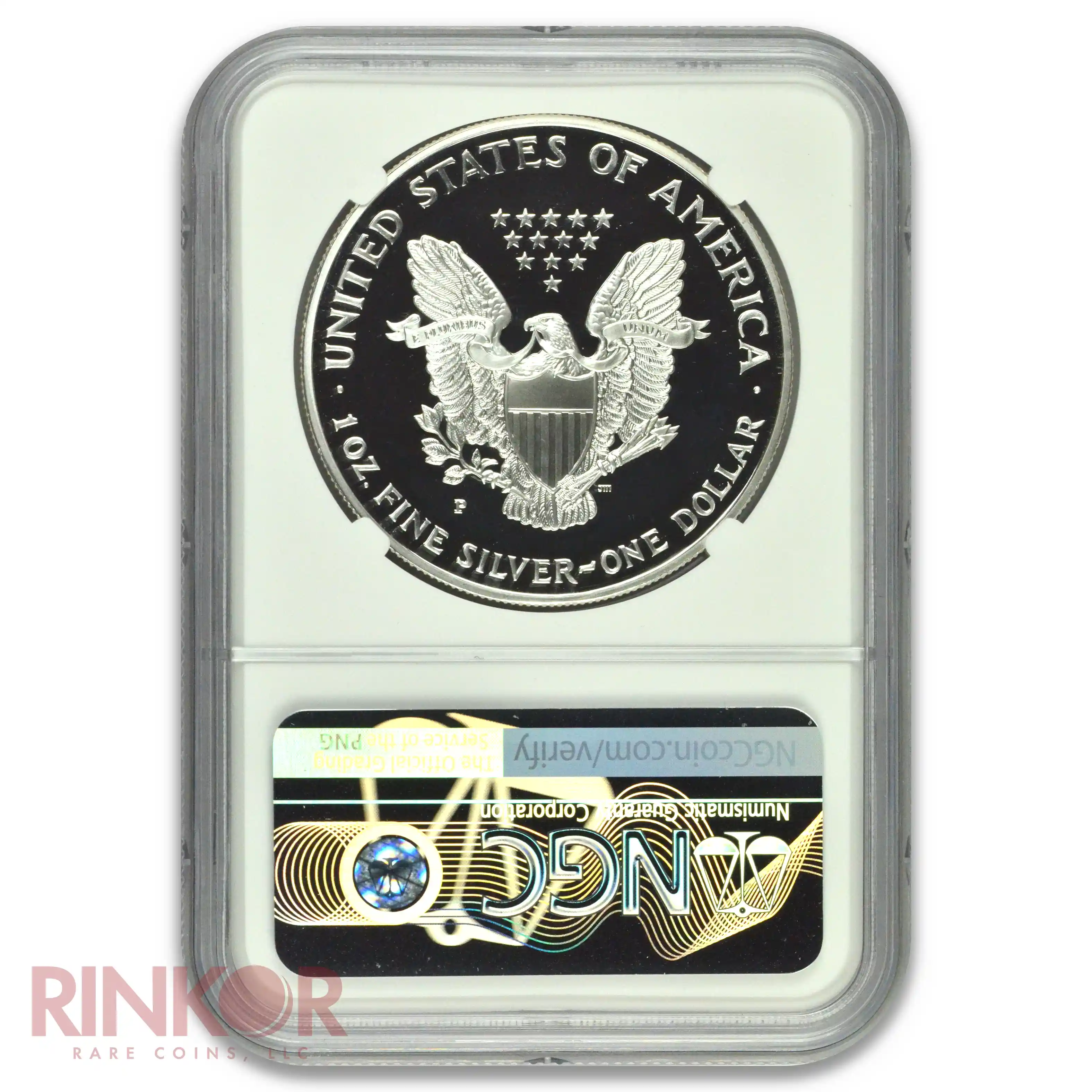 2000-P 1oz Proof American Silver Eagle NGC PF 70