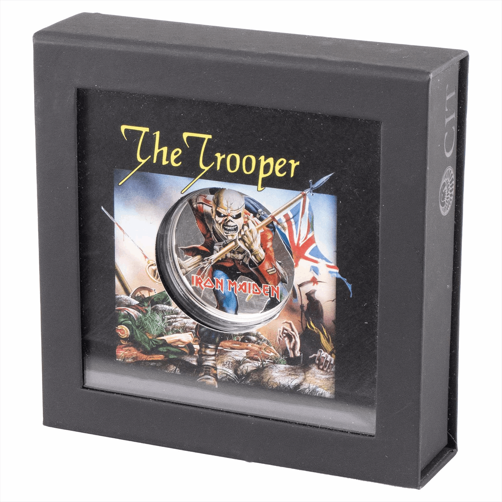 Iron Maiden The Trooper Round 1oz. Silver CIT Proof 