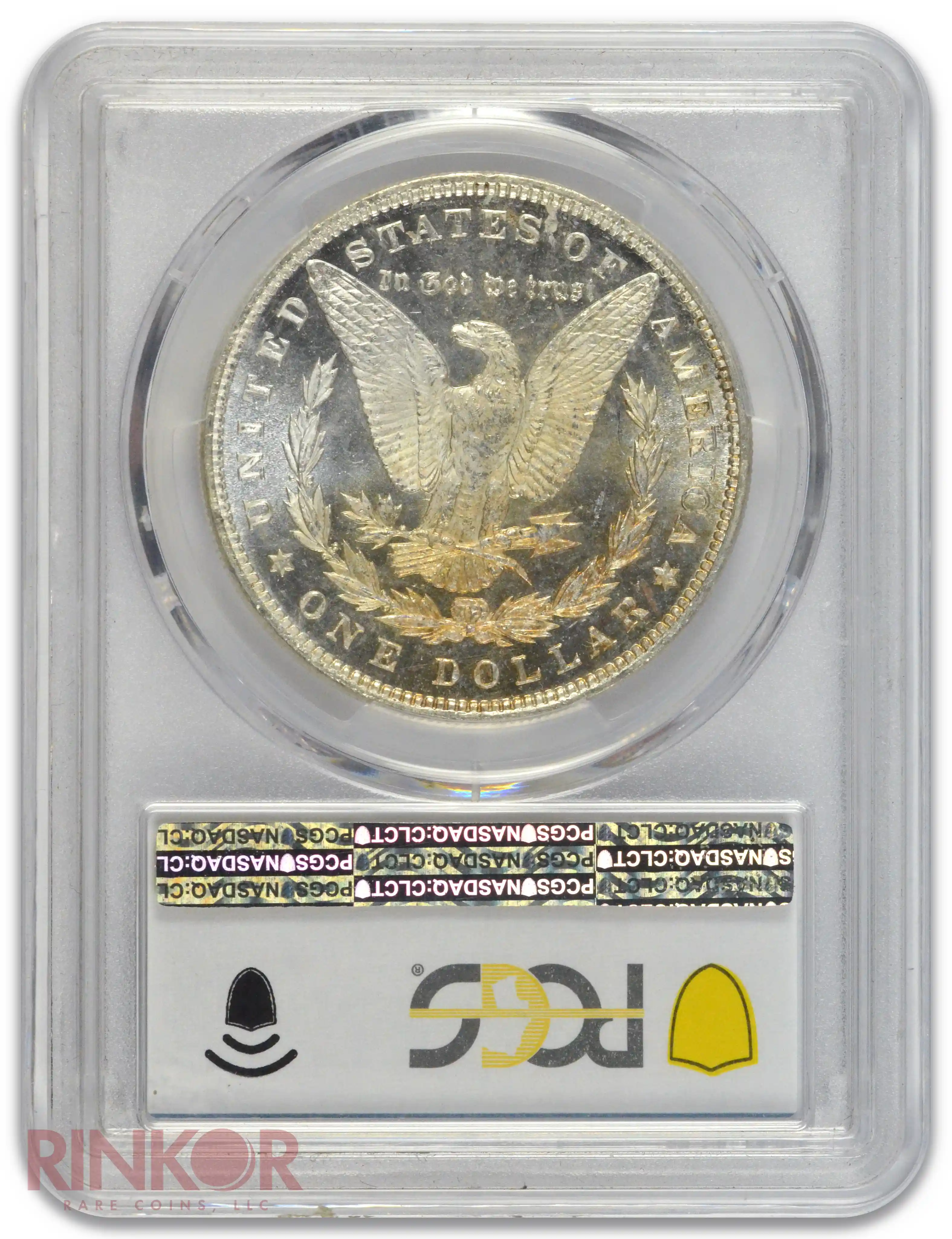1889 $1 Morgan Dollar PCGS MS 64 DMPL CAC