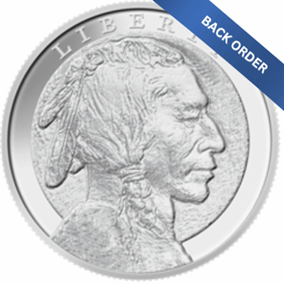 TUBE - 1 OZ BUFFALO SILVER JESUS ROUND (20 ROUNDS +1 TUBE) 