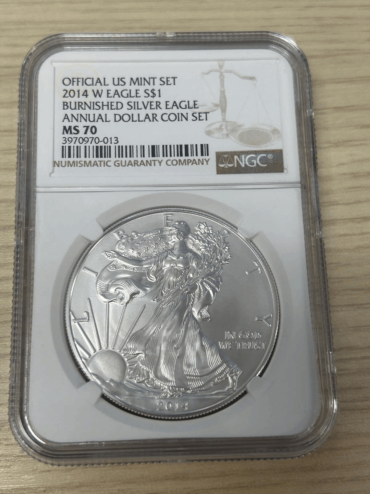 2014-w-1-burnished-silver-eagle-ngc-ms-70-annual