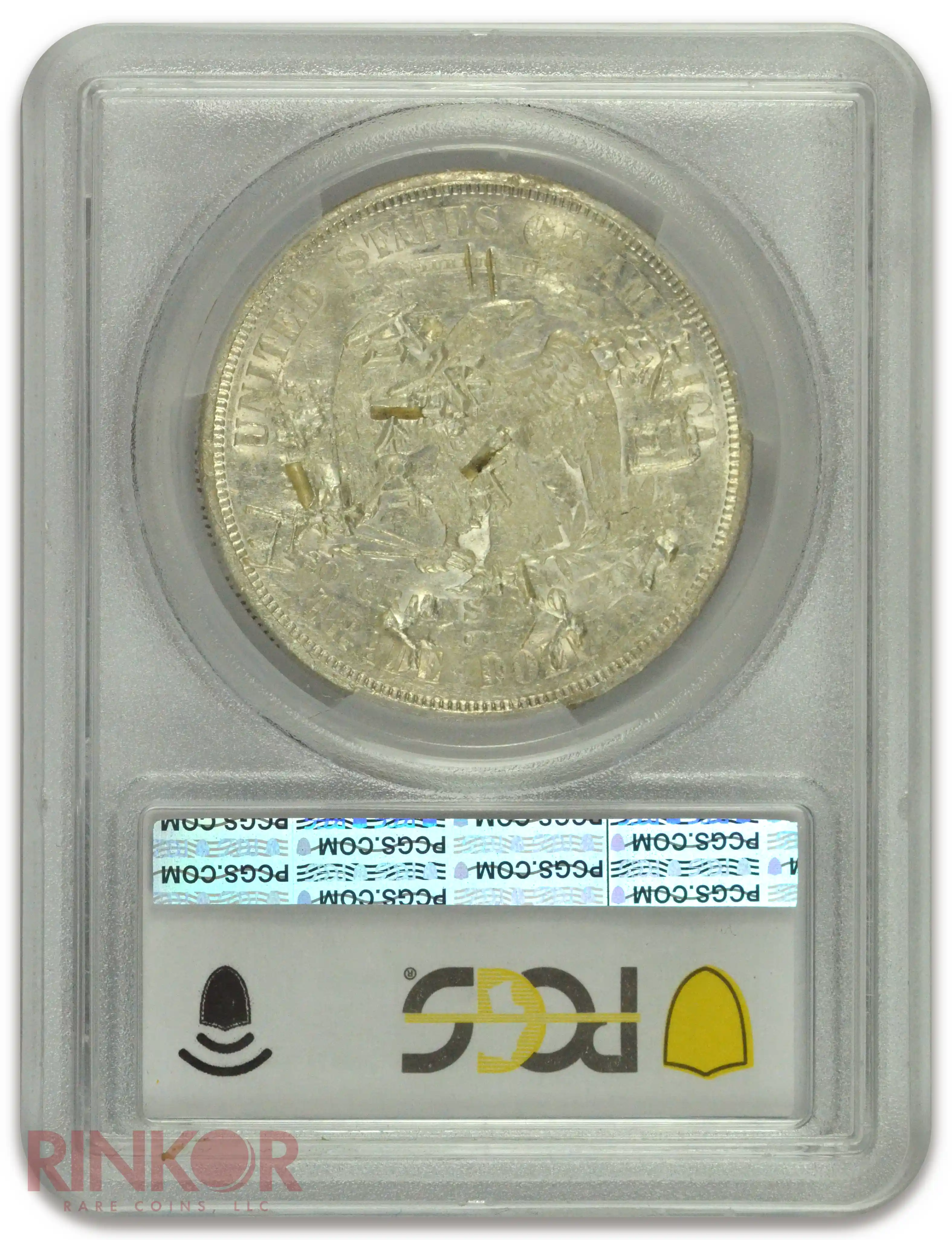 1874-CC $1 Chop Mark Trade Dollar PCGS XF-45