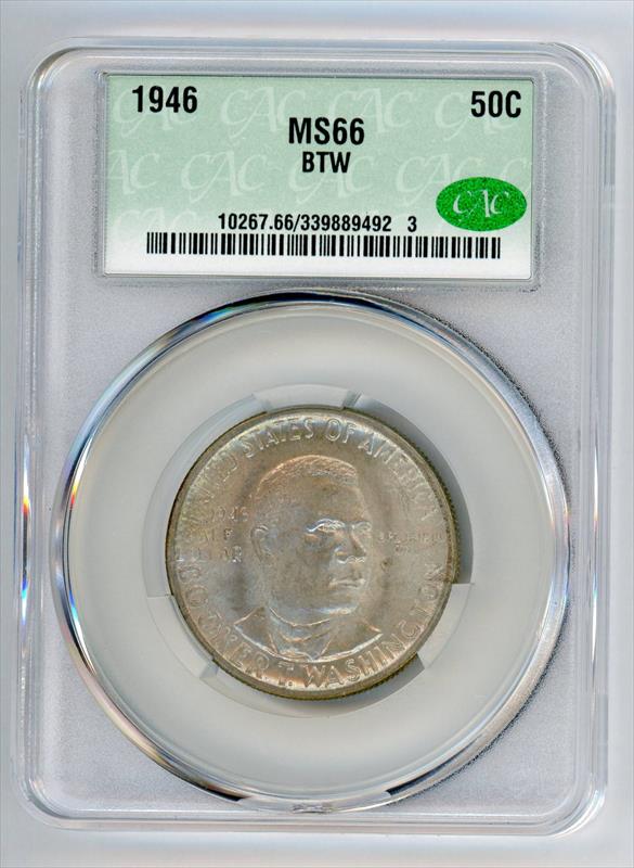 1926 Sesquicentennial Commemorative Half Dollar 50c, CACG MS-64 CAC - Nice Original Coin
