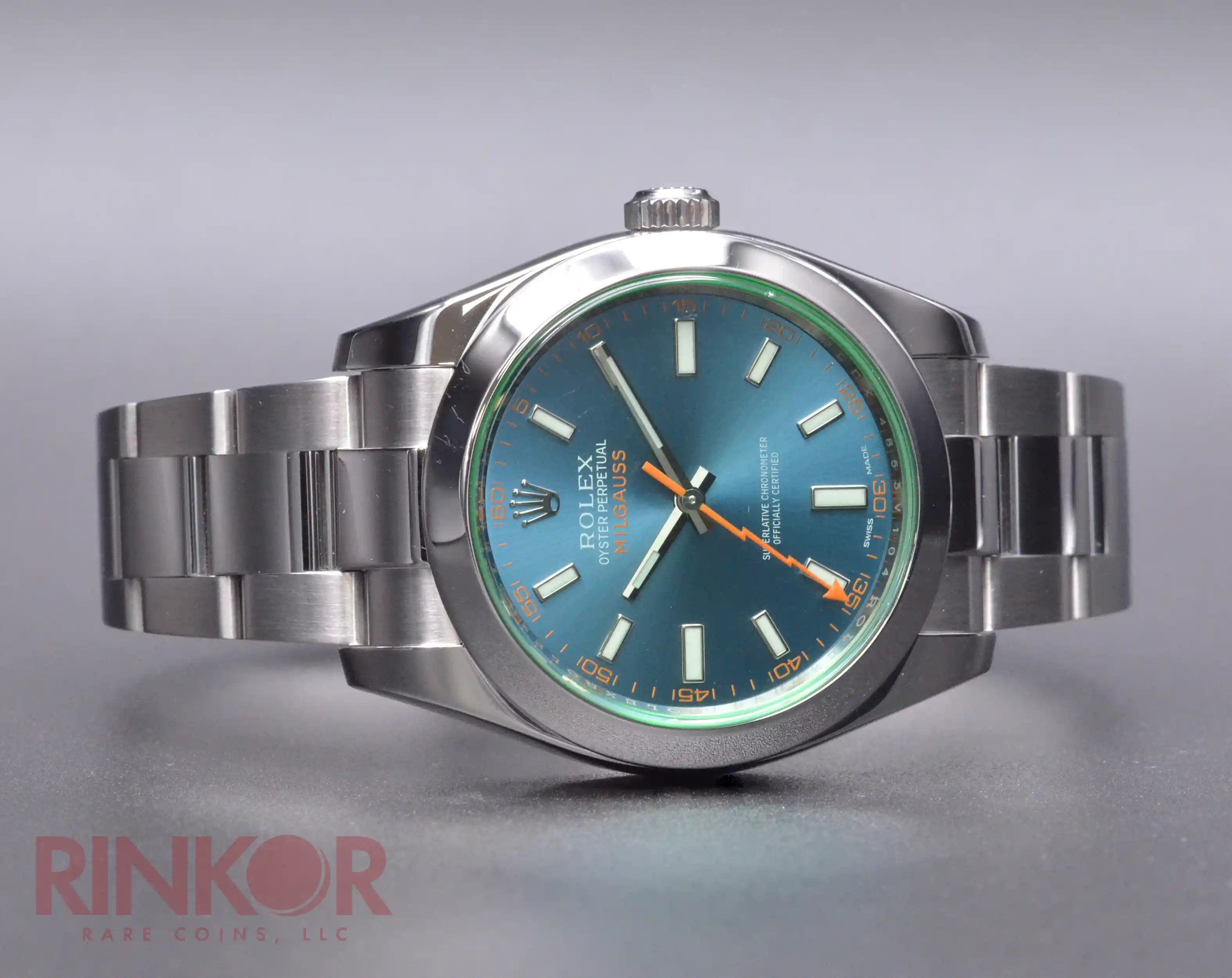 2015 Rolex Milgauss 116400GV Complete Box and Card