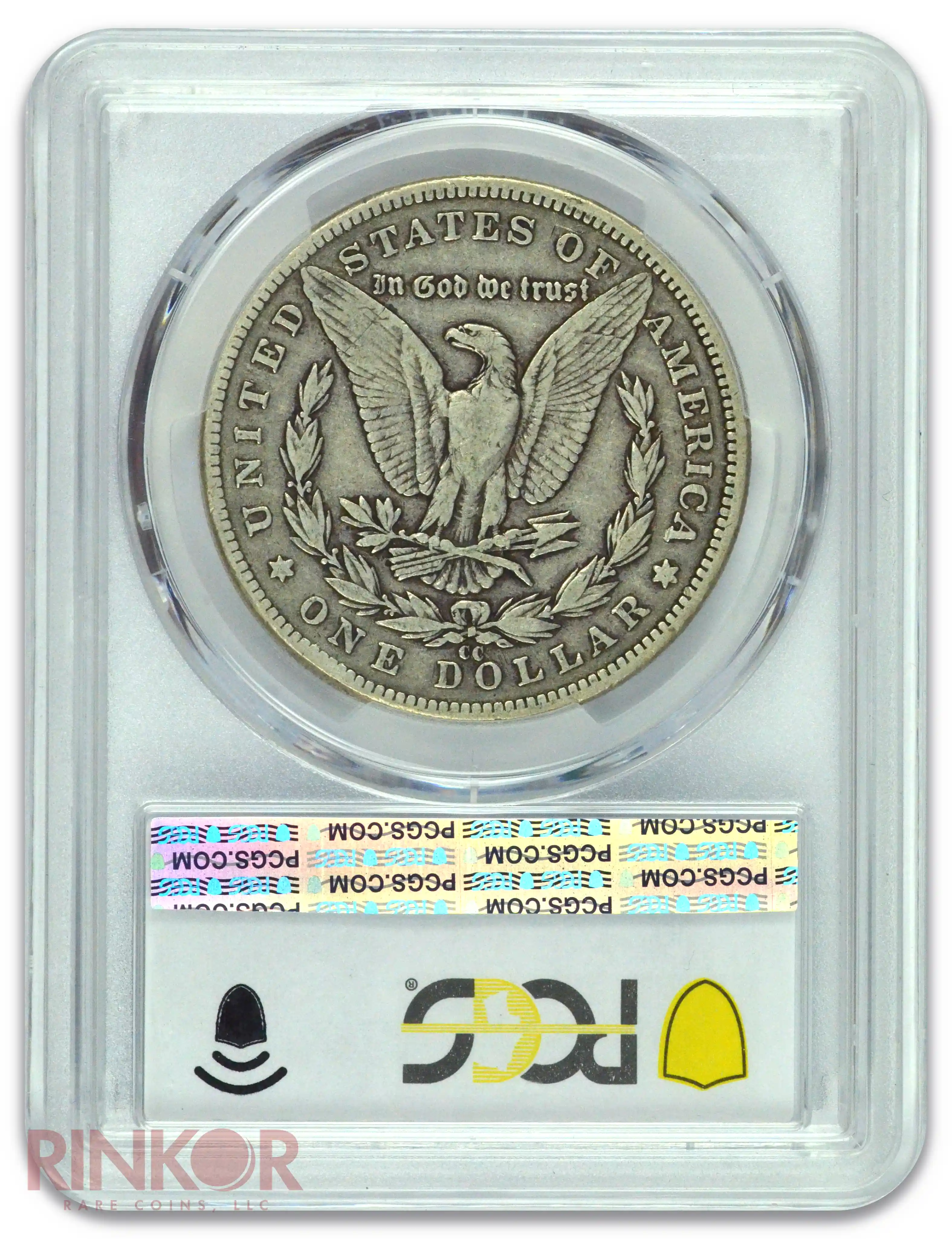 1889-CC $1 Morgan Dollar PCGS Reverse