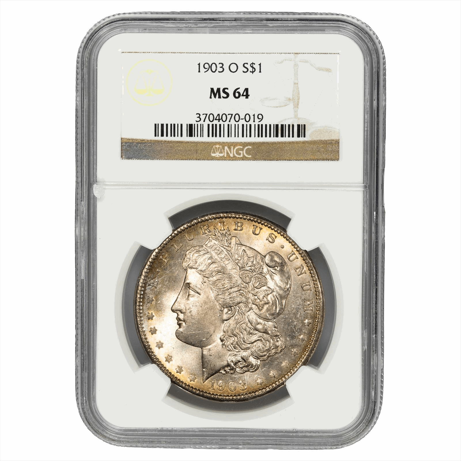 1903-O Morgan Dollar $1 NGC MS 64