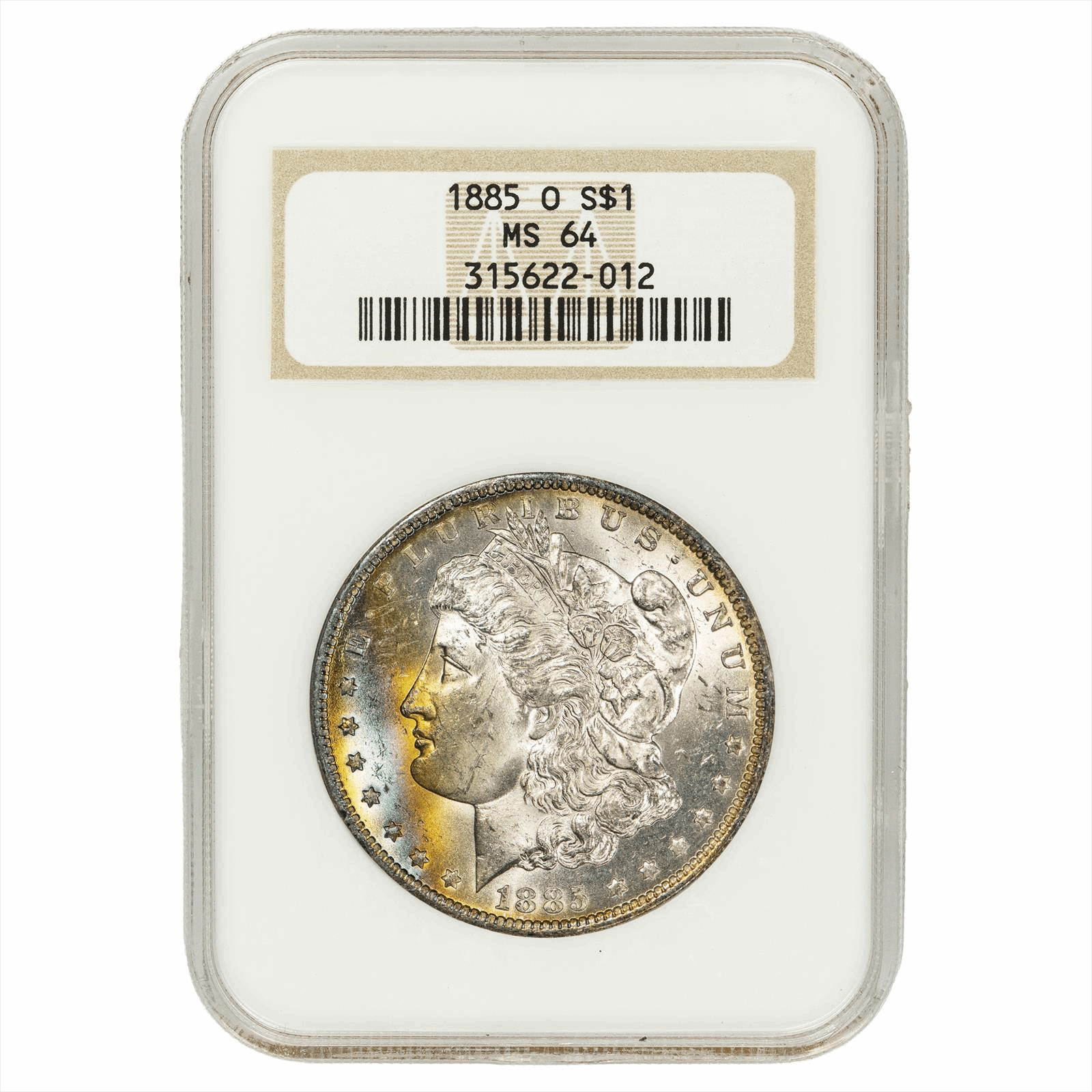 1885-O Morgan Silver Dollar $1 NGC MS 64