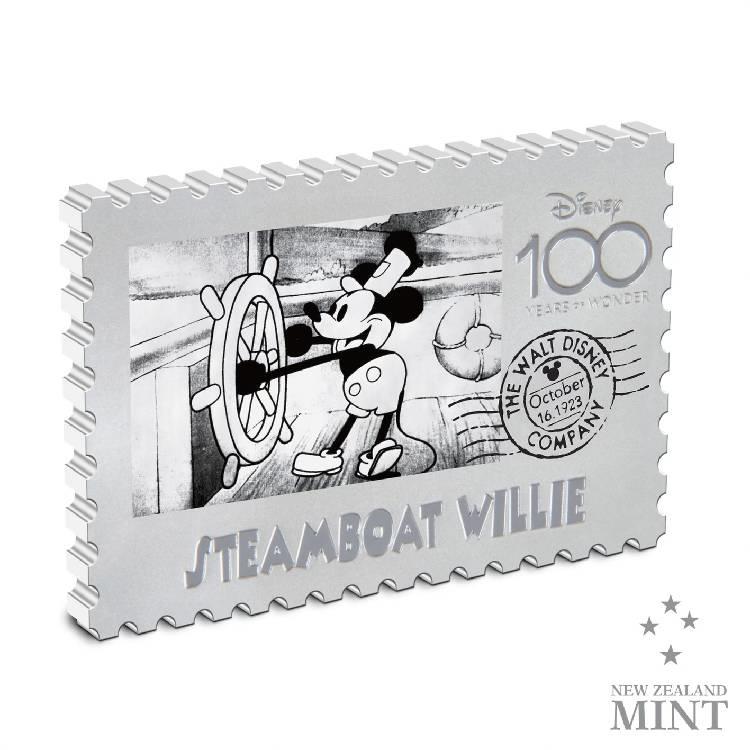 2023 Niue S$2 Disney 100 Years of Wonder Steamboat Willie 1oz .999 Silver Stamp NGC PF 70 Ultra Cameo
