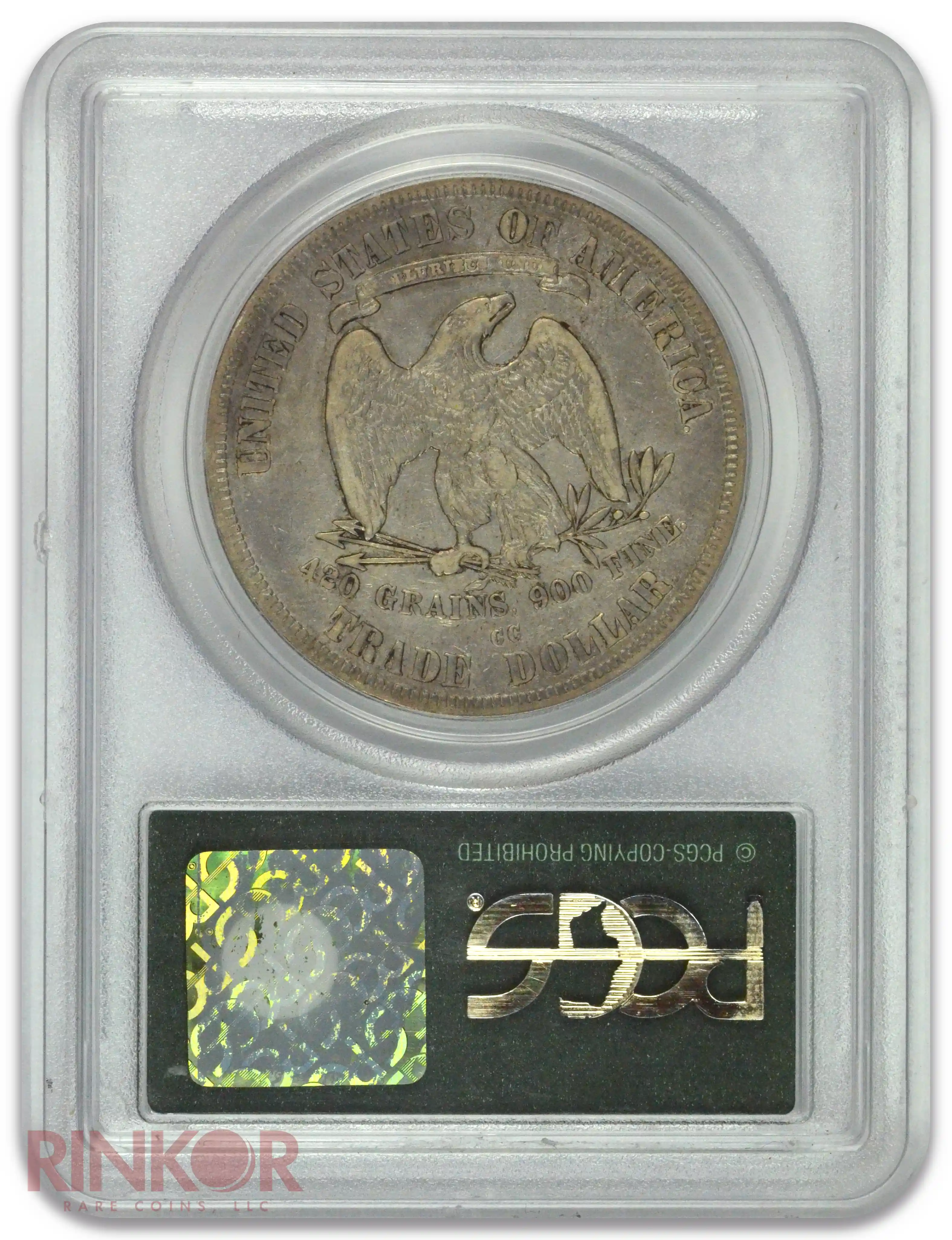 1878-CC $1 Trade Dollar PCGS VF-30
