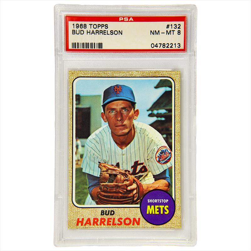 1968 Topps BUD HARRELSON #132 - - U.S. Coins and Jewelry