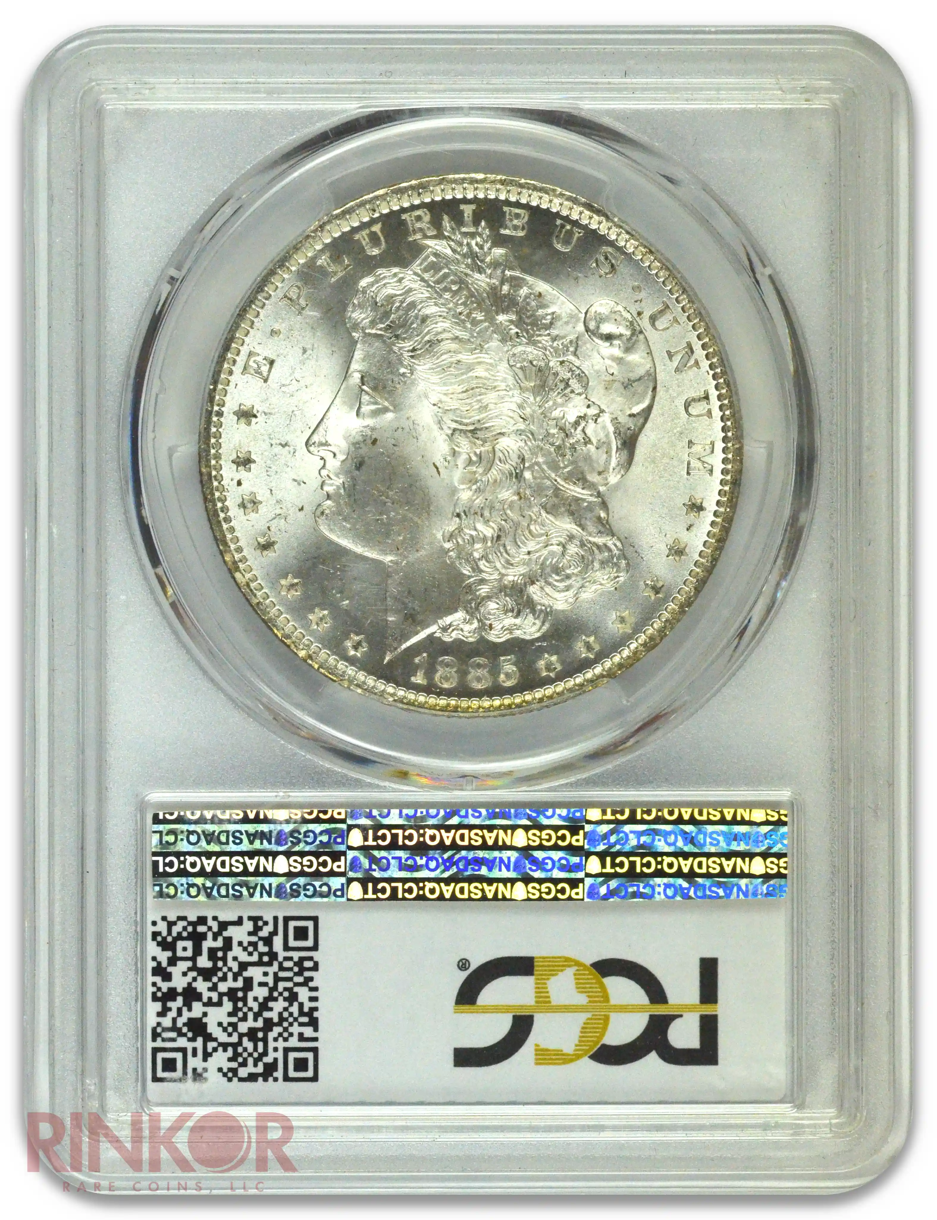 1885-O $1 Morgan Dollar PCGS MS 64+