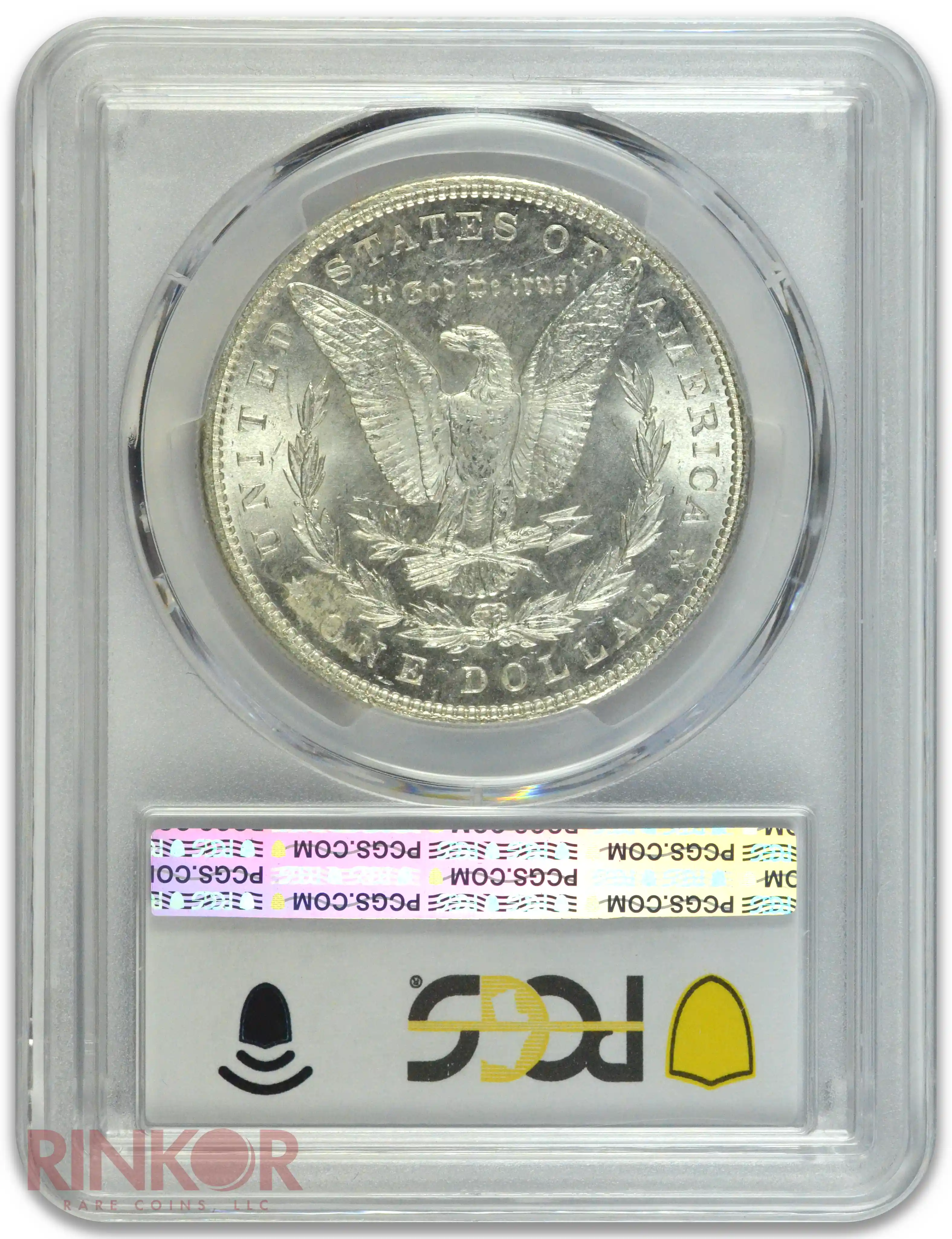 1890 $1 PCGS MS 64