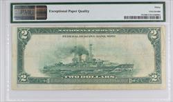 Fr. 751 1918 $2 Battleship FRBN New York PMG VF30 EPQ 