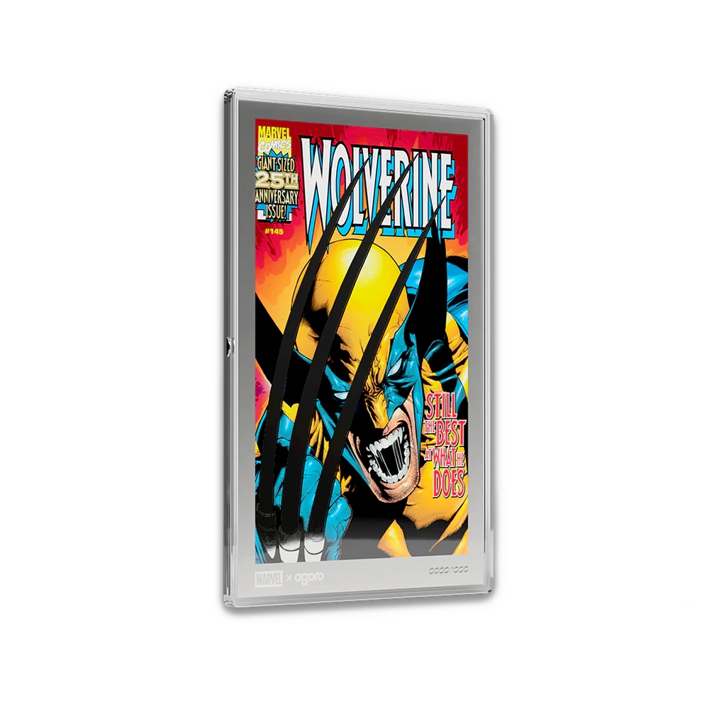 2026 Niue Comic Covers - Wolverine #145 1oz Premium Silver Foil 