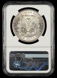 1889 O $1 NGC  AU53