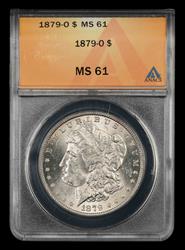 1879 O $1 ANACS MS 61
